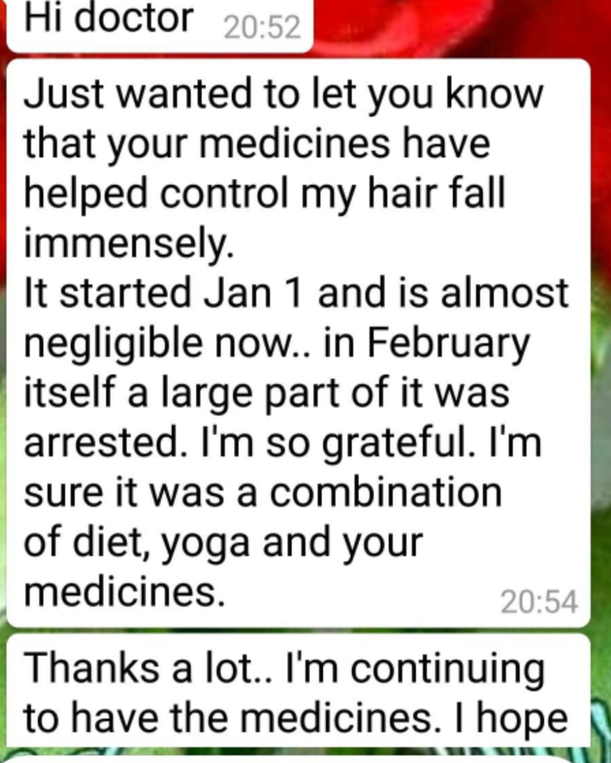 Hairfall stopped (2)
